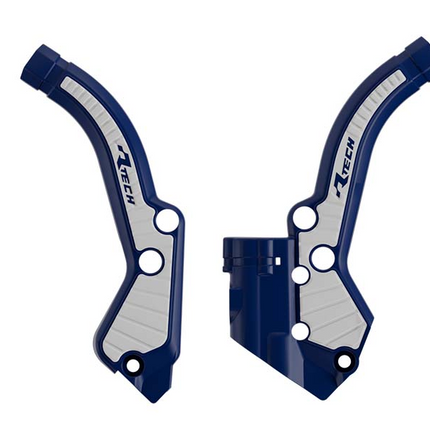 Grippy Frame Protector Guard 23-26 KTM Sx 50 Racetech R-PRTKTMBLBN6 Blue White
