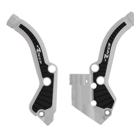 Grippy Frame Protector Guard 23-26 KTM Sx 50 Racetech R-PRTKTMBNNR6 White Black
