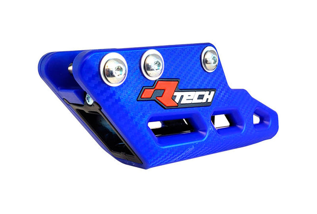 Monoblock R2.0 Worx Chain Guide, R-CRUYZFBLNR23, Yamaha/fantic, Black Wear Pad