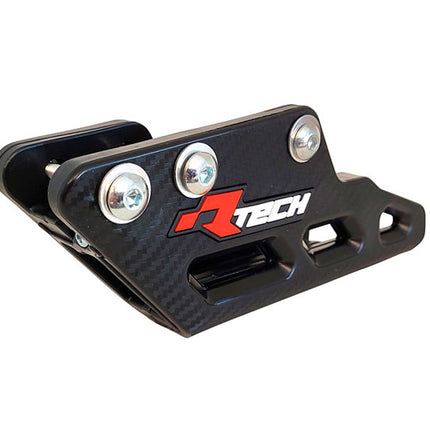 Monoblock R2.0 Worx Chain Guide, R-CRUYZFNR0023, Yamaha/fantic, Black Wear Pad