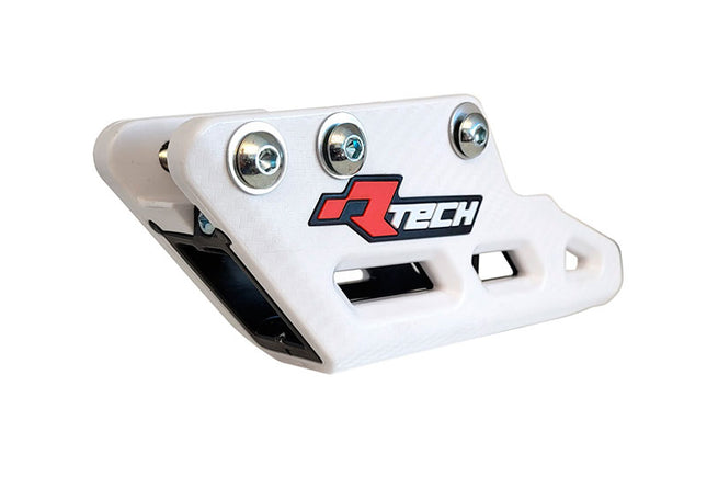 Monoblock R2.0 Worx Chain Guide, R-CRUYZFBNNR23, Yamaha/fantic, Black Wear Pad