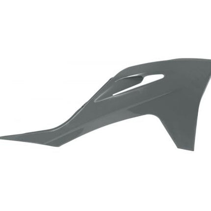 Radiator Scoop 2021-2023 Gasgas Quantum Grey, Rtech R-CVGASGR0021