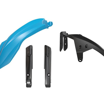 Front Fender & Fork Guard Kit 3PCS Yamaha T7 700 R-tech Light Blue & Black R-KITT7F-AZ0-024