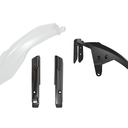 Front Fender & Fork Guard Kit 3PCS Yamaha T7 700 R-tech White & Black R-KITT7F-BN0-024