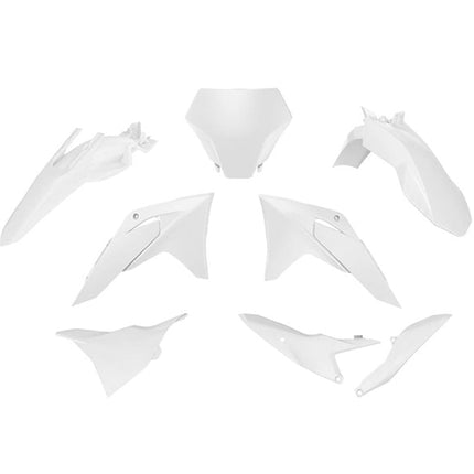 Plastic Kit 6PC Gasgas Mc 85 2025 R-tech White R-KITGAS-BN0-885