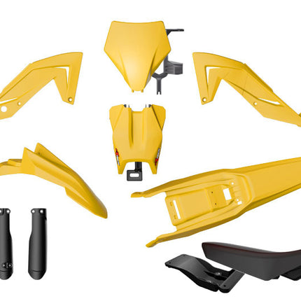 Plastic Kit 6PC Talaria Sting 4000 5500 MX4 MX5 2023-2026 R-tech Yellow R-KITTAL-GI0-624