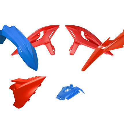 Plastic Kit Beta Rr X-pro Race 2025-2026, R-tech R-KITBET-OEM-125 5 Pcs Blue Red