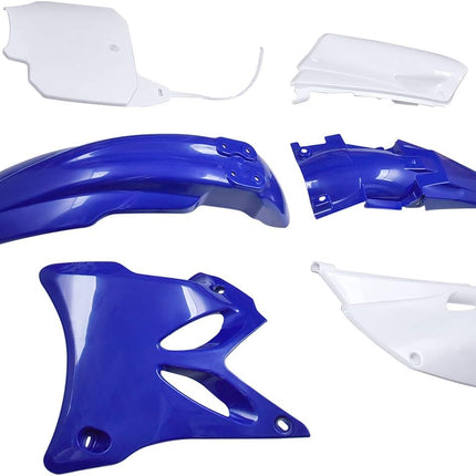 Plastic Kit Blue White 02-14 Yamaha YZ 85 OEM Style AUTC180