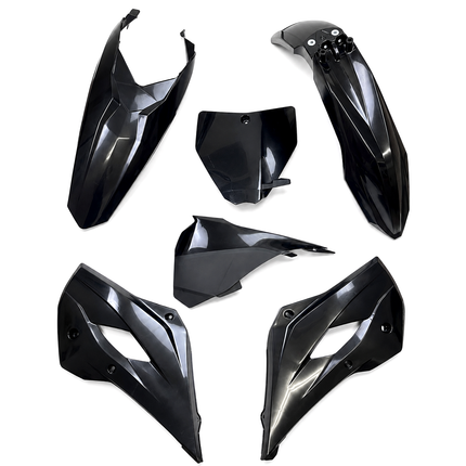 Plastic KIT/5 14-17 Husky TC85, Black Rtech R-KITHSQ-NR0-509