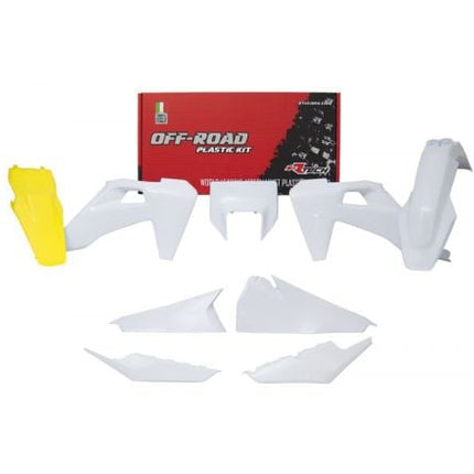 Plastic KIT/6 2020-23 Te/fe OEM White, Rtech R-KITHSQ-OEM-521