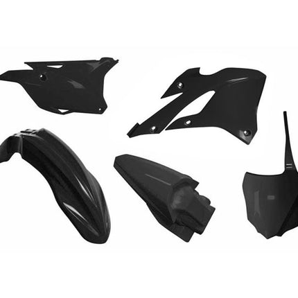 Plastic KIT/5 2022-25 KX85/112 Black, Rtech R-KITKX0-NR0-585