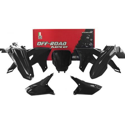 Plastic Kit Black, 2023-25 YZ450F, Rtech R-KITYZF-NR0-623