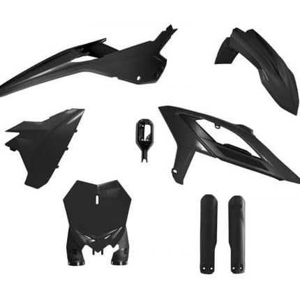 Plastic KIT/6 2024-25 Beta Rx 300-450 Black, Rtech R-KITBET-NR0-624