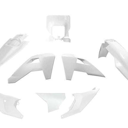 Plastic KIT/6 2026 Husqvarna Te/fe, White, Rtech R-KITHSQ-BN0-726