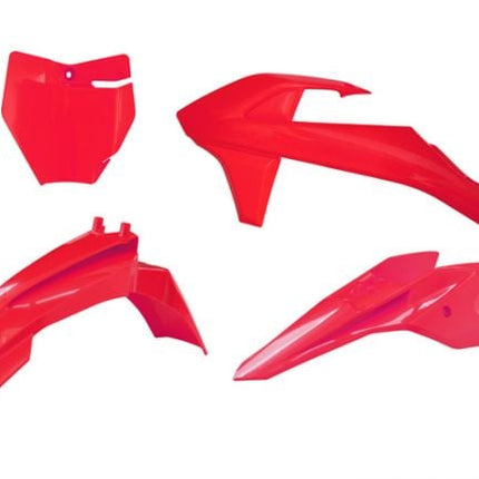 Plastic KIT/4 Red, Gasgas Mc 50, Mc-e 3/5 2023-24, Rtech R-KITKTM-RG0-050