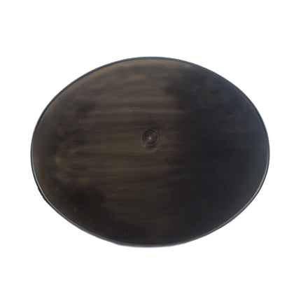 Oval Plate Black
