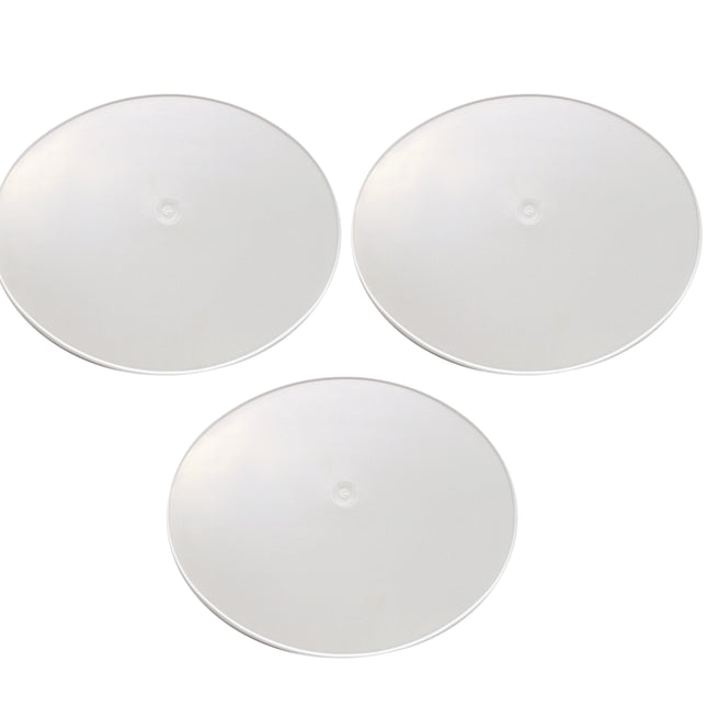 Cemoto Oval Plate White PACK-3, C.2052, FM2052 White