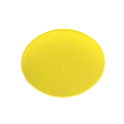 Oval Plate Yellow Each