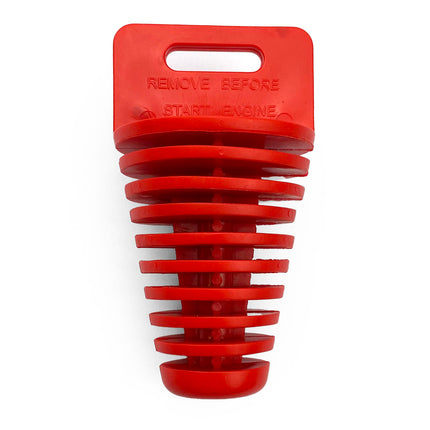 Exhaust Plug 34-62mm Red EHB009L-RED