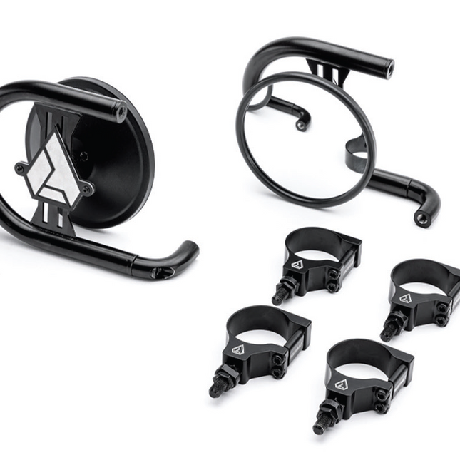 Assault Industries Insurgent Side Mirrors 2 Inch Cage Mount Convex SVM-U-DESERT-2.0