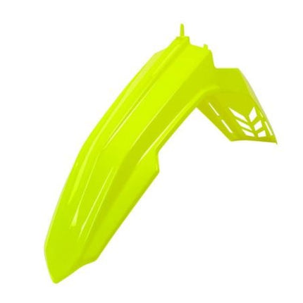 Front Fender 18-25 RM-Z450, 2019-25 RM-Z250, Neon Yellow Rtech R-PARMZGF9918