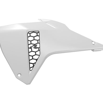 Rad Shroud Honda CRF 250 450 2025-2026 R-tech White Revolution R-CVCRFBNNR26
