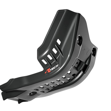 Plastic Skid Plate Yamaha YZ450F 2023-26, Rtech R-PMYZFNR0023, Plastic Engine Cover Black