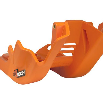Plastic Skid Plate KTM 125/150 2023-24, Rtech R-PMKTMAR0154, Plastic Engine Cover