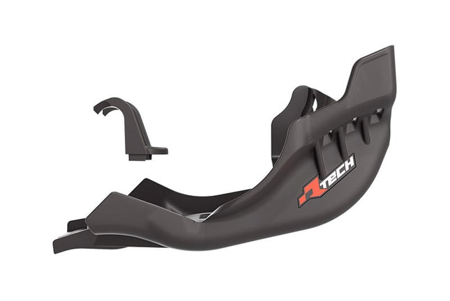 Plastic Skid Plate Black, Beta Rr 125/200 2020-25, Rtech R-PMBETNR0125, Plastic Engine Cover