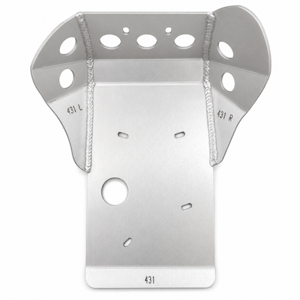 Skid Plate HD Aluminium Enduro 89-15 Honda Xr 600R/650L, 431 Ricochet