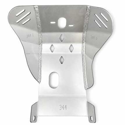 Skid Plate HD Aluminium Enduro KTM Husq Gas, 344 Ricochet