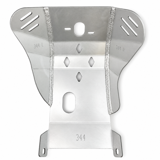 Skid Plate HD Aluminium Enduro KTM Husq Gas, 344 Ricochet