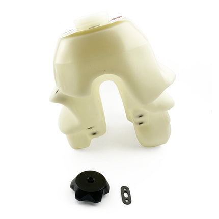 IMS Fuel Tank 3.4 gal Natural Screw Cap, Suzuki RM125 2001-2008, 115524-N2