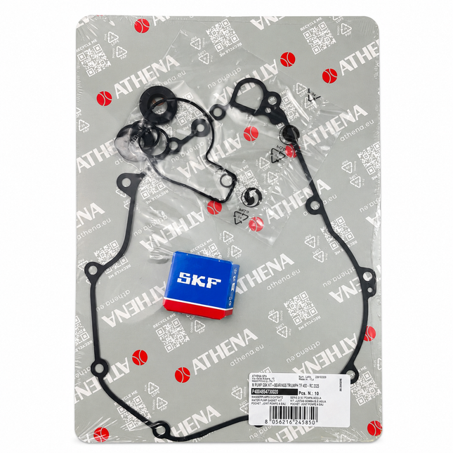 Water Pump Gasket Kit Triumph Tf 450 Athena P400468475002 With Bearings