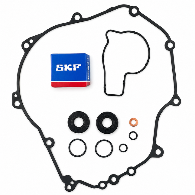 Water Pump Gasket Kit Triumph Tf 450 Athena P400468475002 With Bearings
