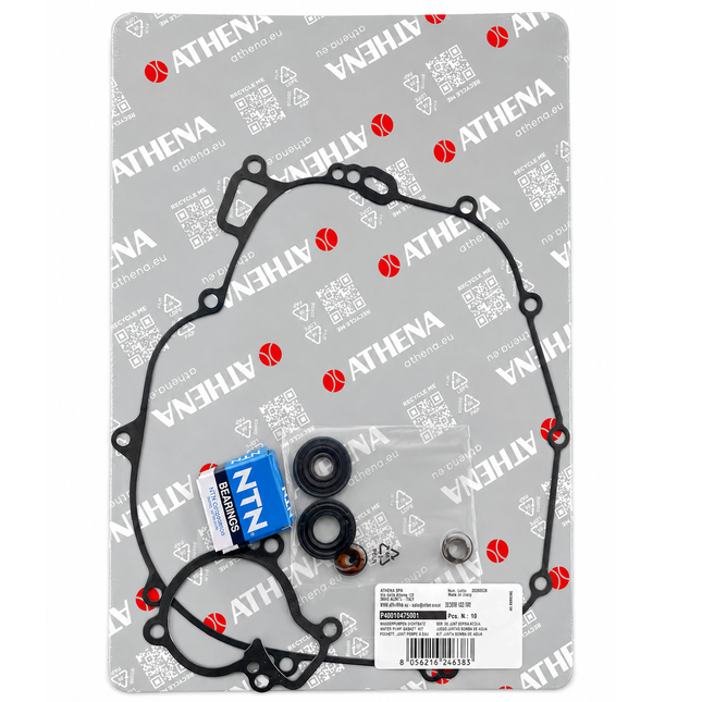 Water Pump Gasket Kit Ducati Desmo 450 Athena P400110475001 With Bearings
