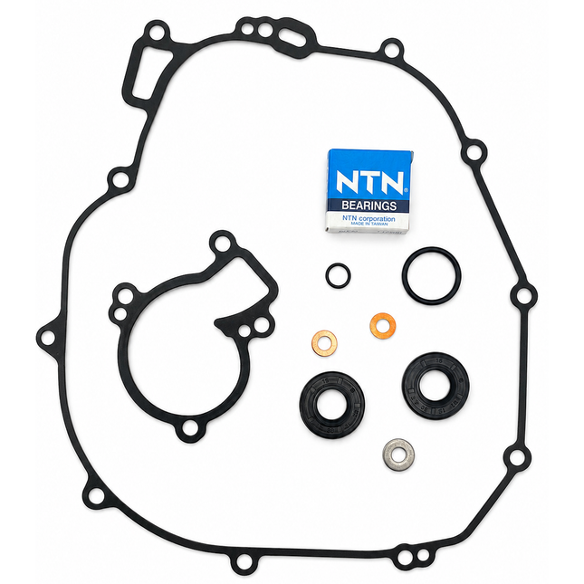 Water Pump Gasket Kit Ducati Desmo 450 Athena P400110475001 With Bearings