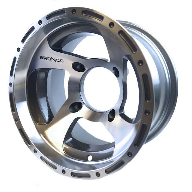Bronco ATV UTV Rim 12x7 Pcd 4/137 4x137 AC-06203 Offset 2+5 Aluminium
