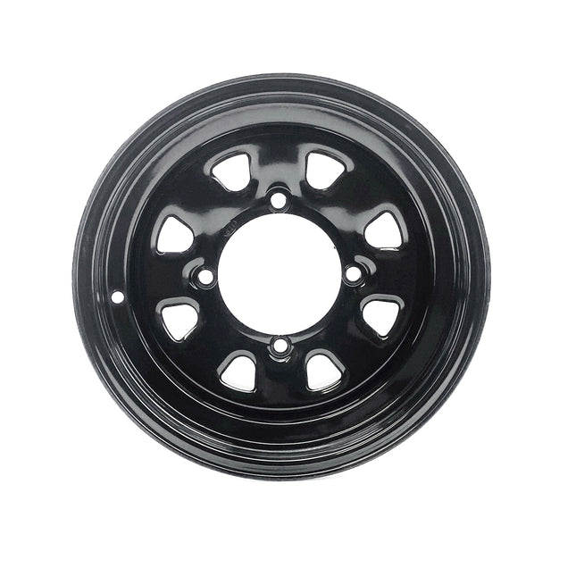 Rim Steel Wheel 14x7, 4/156, Itp Delta Black 4+3, 12mm Stud, 1422320014B