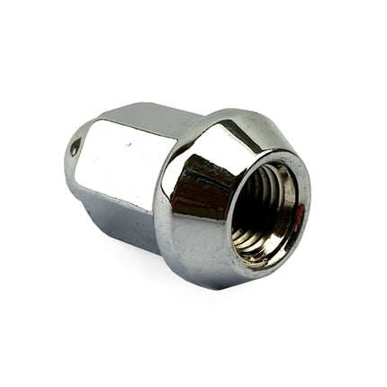 Lug Nut 3/8 Beveled Chrome, LUG3CA