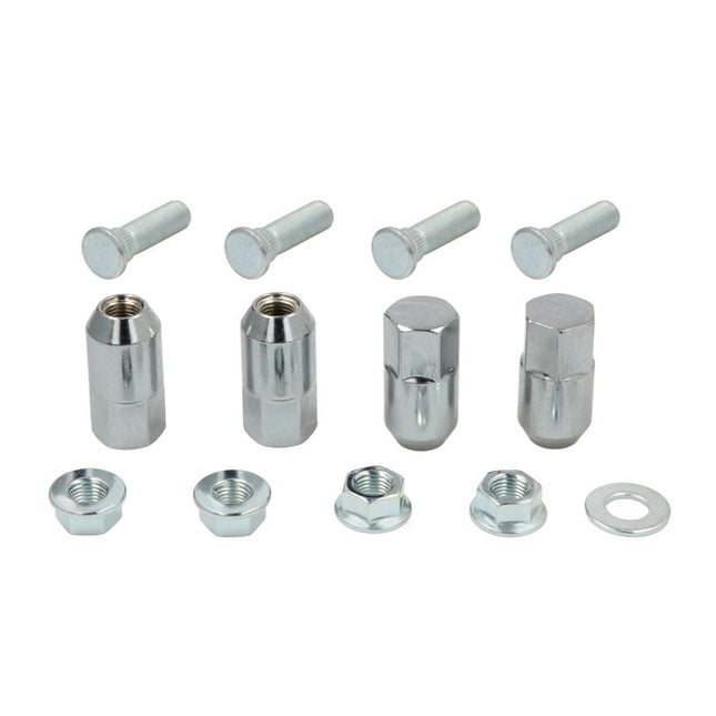 Wheel Stud And Nut Kit 07-19 Polaris Ace Ranger Rzr Sportsman Allballs 85-1241 7518378