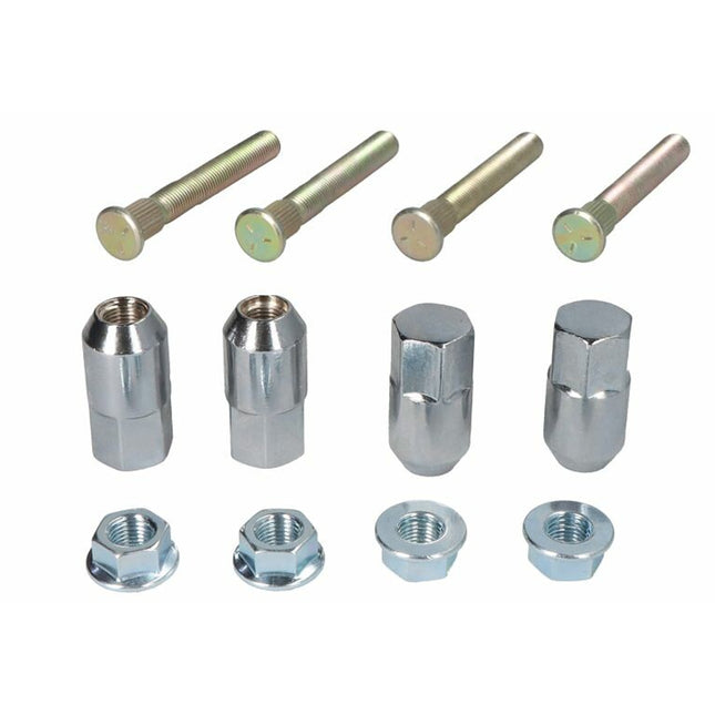 Wheel Nuts & Studs SET-4, Allballs 85-1135, Polaris Rzr 4 800 11, Rzr 800 09-14