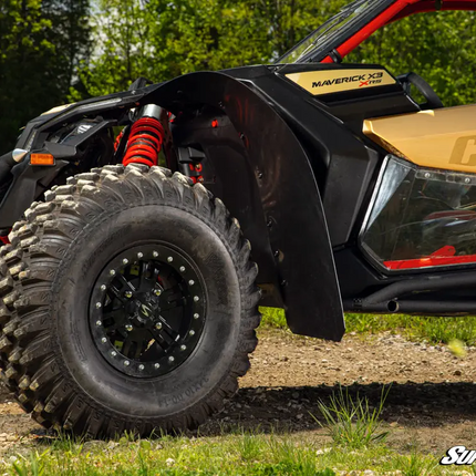 Canam Maverick X3 Low Profile Wheel Arch Fender Flares Mud Guards, Super ATV FF-CA-X3