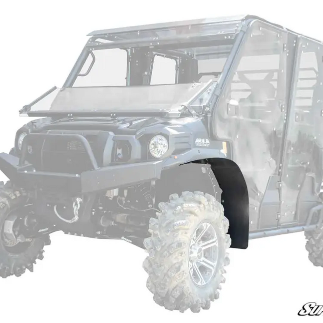 Kawasaki Mule Low Profile Wheel Arch Fender Flares Mud Guards, Super ATV Ff-k-mule-fxt
