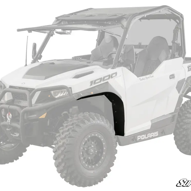 Polaris General Low Profile Wheel Arch Fender Flares Mud Guards, Super ATV FF-P-GEN1K-001