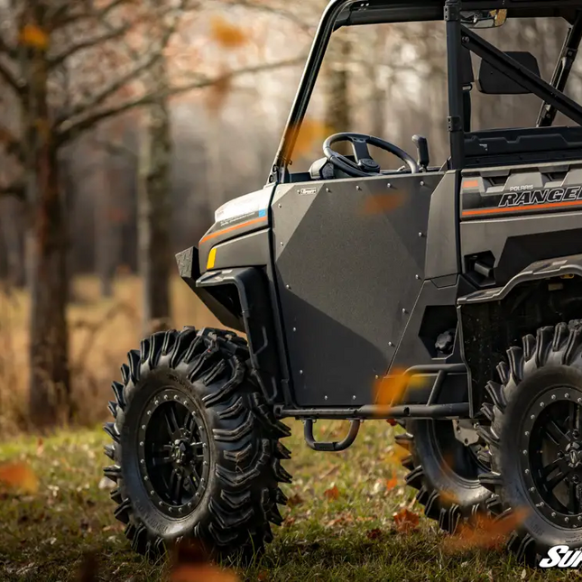 Polaris Ranger Xp HD Wheel Arch Fender Flares Mud Guards, Super ATV FF-P-RAN1K
