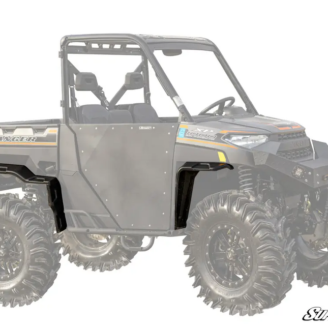Polaris Ranger Xp HD Wheel Arch Fender Flares Mud Guards, Super ATV FF-P-RAN1K