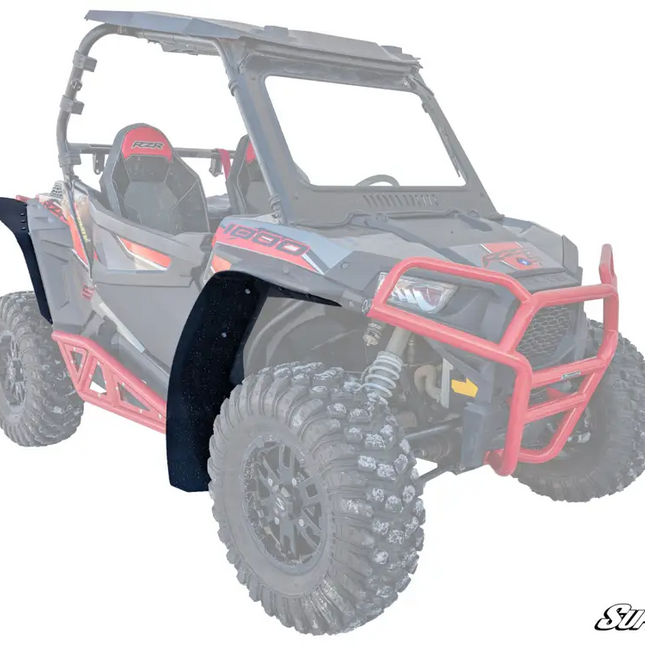 Polaris Rzr 900 Low Profile Wheel Arch Fender Flares Mud Guards, Super ATV FF-P-RZR900