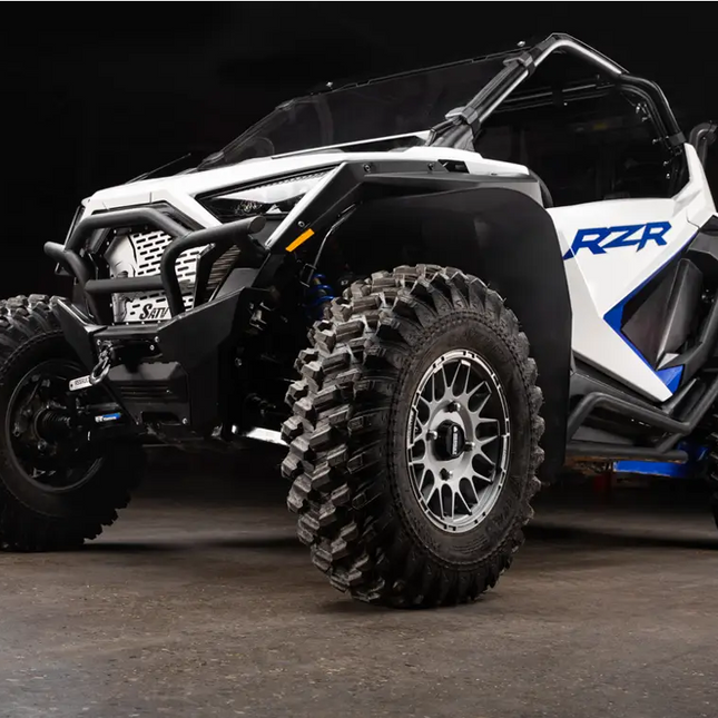 Polaris Pro R/xp/turbo R Low Profile Wheel Arch Fender Flares Mud Guards, Assault Industries FF-P-PROXP-002