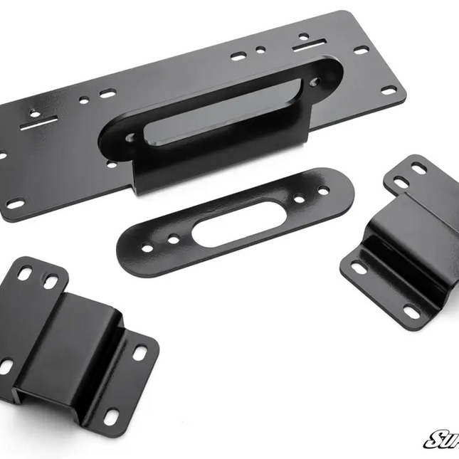 Honda 500/520 Pioneer Winch Mount Plate, Superatv WM-H-PIO520-01